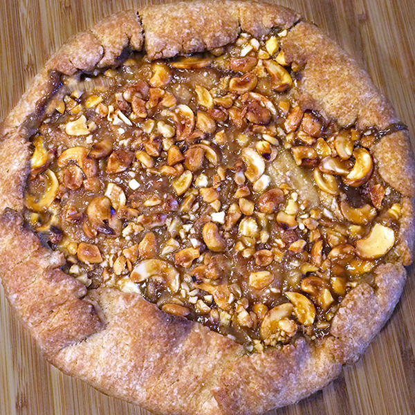 Salted Caramel Apple Galette